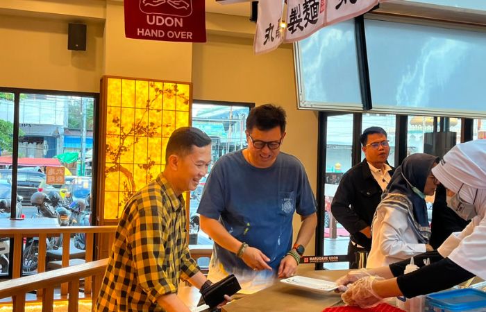 Marugame Udon Resmi Buka Gerai di Palu, APINDO Sulteng: Bukti Kepercayaan Investor