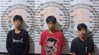 Terduga Jaringan Narkotika Satresnarkoba Polres Parimo Ringkus Tiga Pria Diduga Terlibat Jaringan Sabu