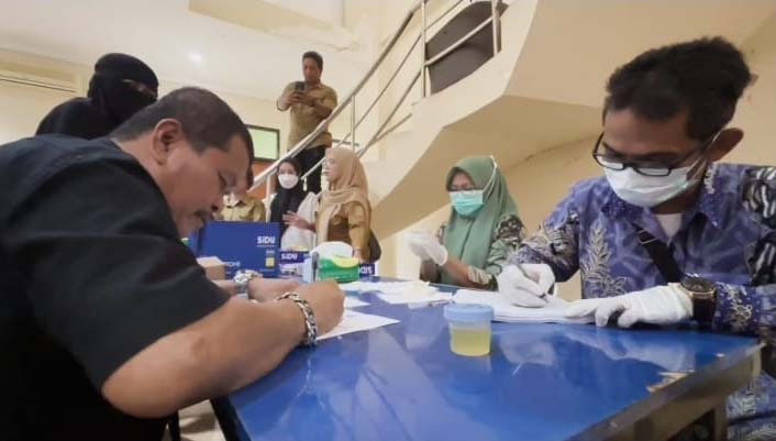 Pemkab Parimo Wajibkan Kabid hingga Kadis Tes Urine, yang Mangkir Diburu