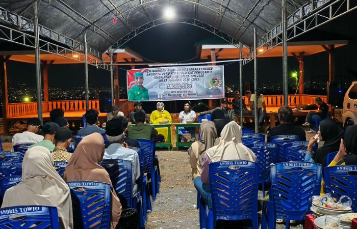 Anggota DPRD Palu Andris Tindaklanjuti Aspirasi Warga Duyu soal Jalan, Drainase hingga Kube