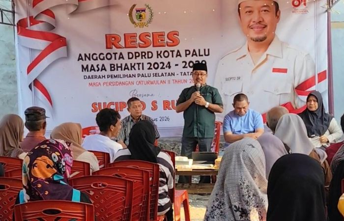Hadirkan Tiga OPD, Anggota DPRD Palu Sucipto Jaring Aspirasi Masyarakat Nunu