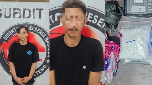 Hendak Bawa Sabu dari Palu ke Parimo, Dua Pelaku Diciduk Polda Sulteng
