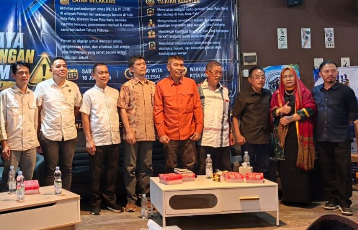 DLH Sulteng Sebut Hasil Uji Air di Kawasan Tambang PT CPM Masih Normal