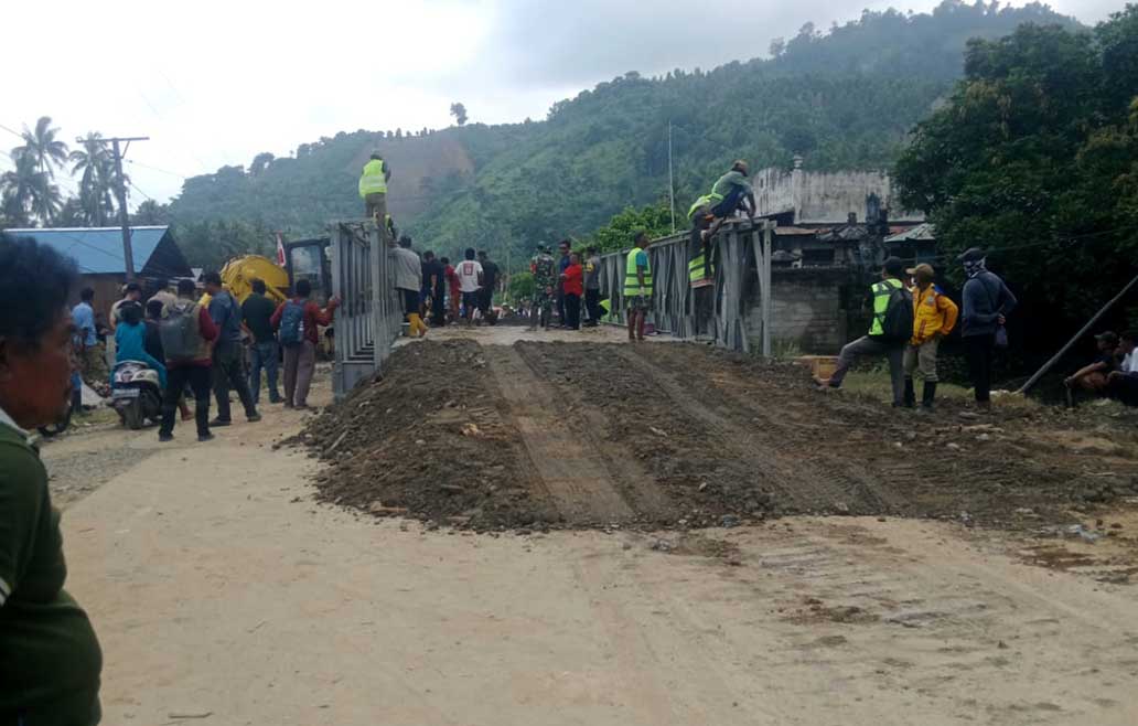 Pasca Banjir Kasimbar, BPBD Parimo Fokus Penuhi Air Bersih dan Normalisasi Sungai
