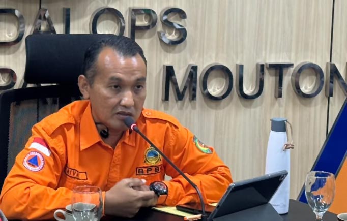 Dasar Sungai di Jembatan Baliara Turun 1,5 Meter, BPBD dan Dinas PUPRP Parimo Lakukan Penanganan Darurat