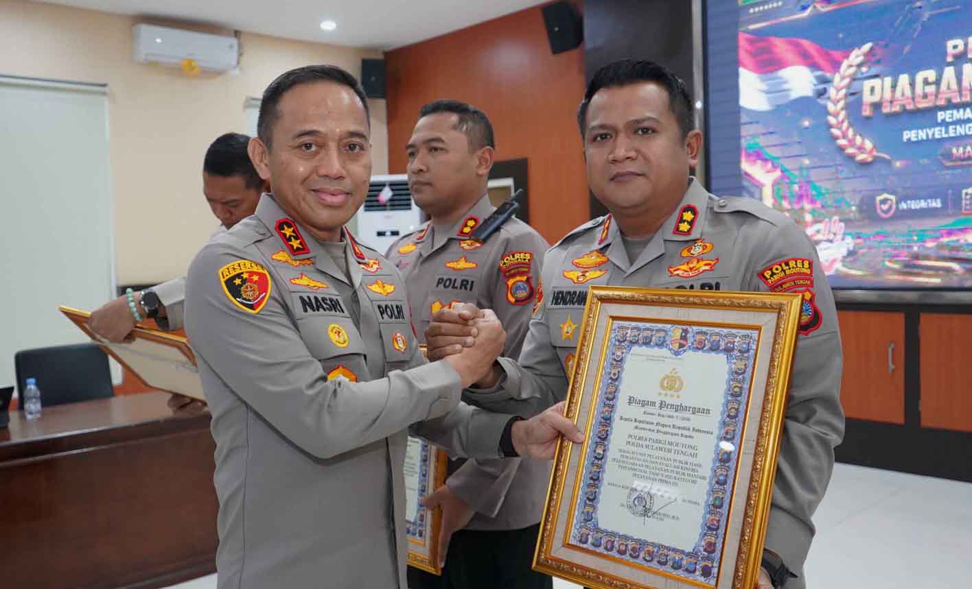 Tiga Polres Terbaik Versi Kapolri, Kapolres Parimo Tegaskan Mutu Layanan