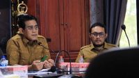 Bupati Erwin dan Sekda Zulfinasran kabarsulteng.id Dugaan Permainan Barcode, Pemkab Parimo Bentuk Tim Pengawas Distribusi BBM Bersubsidi