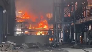 Pabrik PT SPN di Morowali Utara Terbakar
