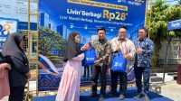 HUT ke-28, Bank Mandiri Palu Bagikan Paket Sembako hingga Perlengkapan Ibadah