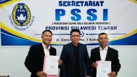 Asprov PSSI Sulawesi Tengah Terbitkan SK Baru Plt Ketua Askab di 8 Kabupaten