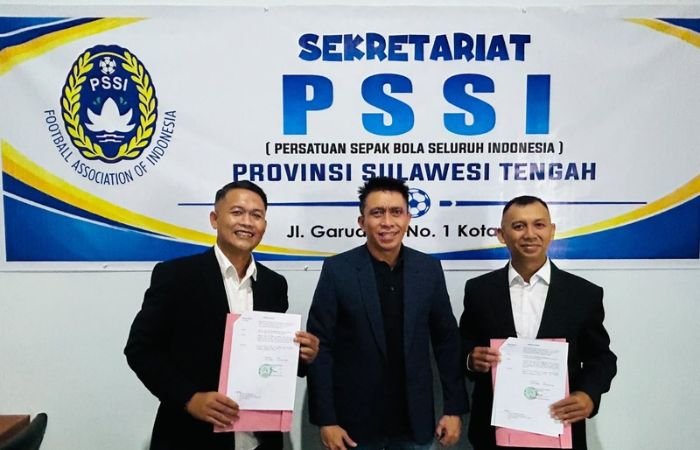Asprov PSSI Sulawesi Tengah Terbitkan SK Baru Plt Ketua Askab di 8 Kabupaten