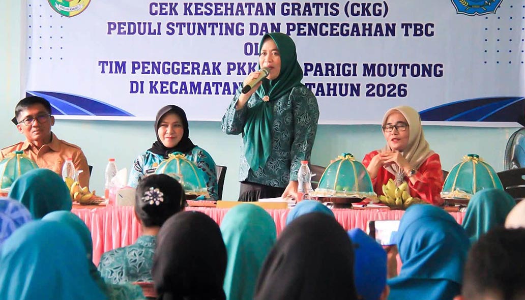 Enam Bulan CKG Parimo Terbaik di Sulteng, Hestiwati Ingatkan SPM Jangan Tertinggal