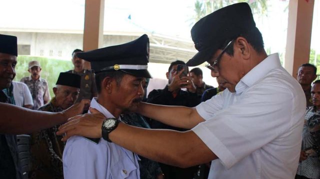 Irman Isi Sisa Jabatan Kades Pangi, Bupati Tekankan Integritas dan Pelayanan