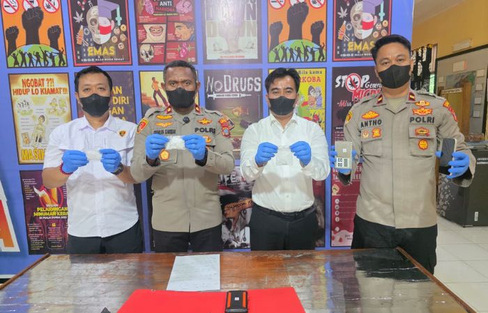 Polres Morowali Utara Sita 64,64 Gram Sabu, Tiga Orang Ditangkap