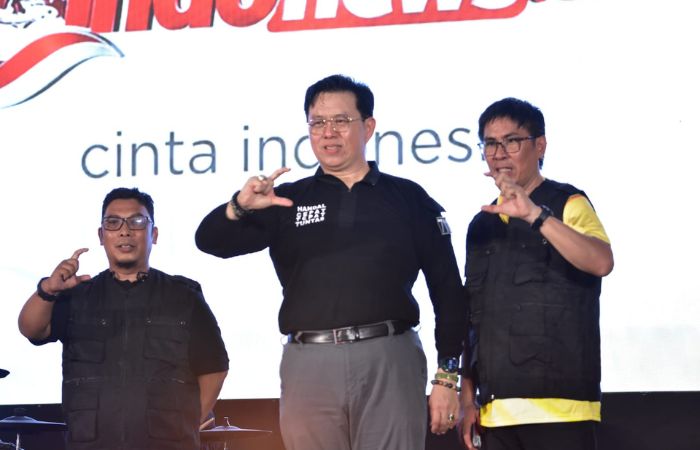 Peluncuran Buku Posko Milenium Palu Bangkit dan Media Online CindoNews Warnai HUT Wijaya Chandra